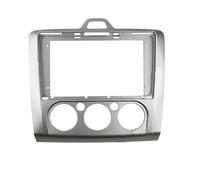 YAKISA pour Ford pour Focus 2 pour S-Max 2005-2011 9 Pouces DVD Cadre Audio Tableau Bord Kit D’Outils Habillage Panneau Radio 2Din Lecteur Cadre Façade D'autoradio(Frame-MT)