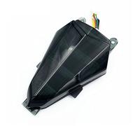 YAKISA Unités Phares Moto Pour YZF R6 Pour YZF-R6 2006-2007 Feu Arrière LED Modifié Frein De Moto Avec Accessoires De Clignotant Blocs Optiques Moto(Smoke 1)