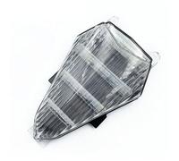 YAKISA Unités Phares Moto Pour YZF R6 Pour YZF-R6 2006-2007 Feu Arrière LED Modifié Frein De Moto Avec Accessoires De Clignotant Blocs Optiques Moto(Clear 1)