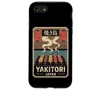 Yakitori Japon Brochette Grillée Rétro Japonais Kanji Souvenir Coque pour iPhone SE (2020) / 7/8