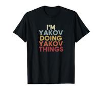 Yakov Name Yakov Personalized Name First Given T-Shirt