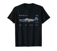 Yakovlev Yak 1 Avion Soviétique de la Seconde Guerre Guerre Mondiale T-Shirt
