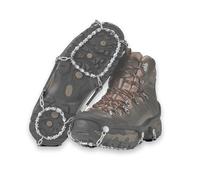 YakTrax Diamond Grip Paire de Crampons de Traction Toutes Surfaces pour Marcher sur Glace et Neige Taille L Noir