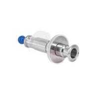 YAKUFAST 1.5 "Tri pince 0-3.0 barre réglable soupape de sécurité de surpression sanitaire SUS304 acier inoxydable(32mm Pipe OD K50.5mm)