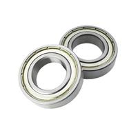 YAKUFAST 10 roulements à billes à gorge profonde en acier chromé 6005 2RS ZZ 25 * 47 * 12 mm 6005RS 6005Z DDU 2Z, diamètre intérieur 25 mm(6005 ZZ Normal)