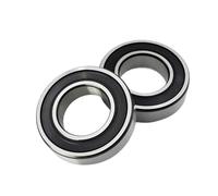 YAKUFAST 10 roulements à billes à gorge profonde en acier chromé 6005 2RS ZZ 25 * 47 * 12 mm 6005RS 6005Z DDU 2Z, diamètre intérieur 25 mm(6005 2RS Premium)