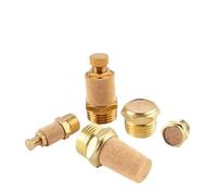 YAKUFAST Connecteur de Valve de commande de silencieux d'échappement en laiton, raccord d'écharpe électromagnétique(Short-01,10 PCS)
