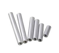 YAKUFAST Entretoises rondes filetées en aluminium M2 M2.5 M3 M4 M5 M6, colonne d'espacement, goujon d'extension, écrou long, longueur de 6 mm à 100 mm for RC FPV(70mm,M6 5pcs)