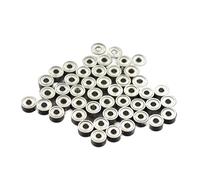 YAKUFAST Kit de 10/100 mini roulements ZZ 681X, alésage 1,5 mm, dimensions 1,5 x 4 x 2 mm. Pièces et accessoires for voitures RC. Roulements blindés 1,5 x 4 x 2.(10Pcs)