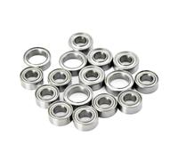 YAKUFAST Kit de 16 roulements à billes miniatures étanches for voitures RC TT02, TT-02 et TT02D 1/10 - Pièces et accessoires d'amélioration