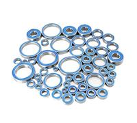 YAKUFAST Kit de roulements for voiture RC (4 pièces) avec joint en caoutchouc 2RS : à billes miniatures 2x6x3, 3x9x4, 4x8x3, 5x8x2,5, 4x10x4, 5x10x4, 5x11x4, 6x12x4, 12x18x4 mm(4x8x3mm)