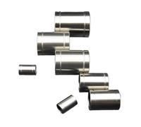 YAKUFAST LM3UU LM4UU LM5UU LM6UU LM8UU LM10UU LM12UU LM16UU LM20UU Pièces CNC à roulement à billes linéaire de 8 mm(LM4UU 4x8x12,10Pcs)