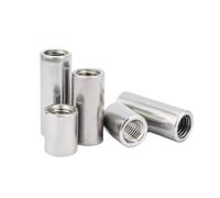 YAKUFAST Lot de 2 à 10 entretoises rondes en acier inoxydable 304 for accouplement de colonne, M2, M2.5, M3, M4, M5, M6, M8, M10, M12(M3 10PCS,X10mm)