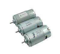 YAKUFAST Mini moteur RS 570 36 mm, DC 9,6 V, 12, 18, 24, haute vitesse, couple élevé, for perceuse électrique, outil de jardin, polisseuse(Model C 24V)