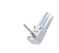 YAKUFAST Moteur à courant continu miniature à balais 5840-555, 12 V/24 V, arbre de sortie allongé, 11 tr/min à 470 tr/min, commutation avant/arrière, contrôle de vitesse(160RPM,12V Bracket Motor)