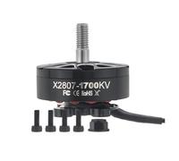 YAKUFAST Moteur sans balais X2807 1300 kV, 1500, 1700, 2-6s, filetage CW, moteur CC for drone FPV Freestyle / LR7 longue portée 7 pouces, pièce de bricolage(1700KV)
