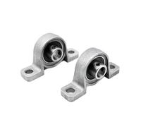 YAKUFAST Palier à semelle en alliage de zinc KP08 KP000 KP001 KP002 KP003 KP004 Alésage intérieur 8 mm 10 mm 12 mm 15 mm 17 mm 20 mm Mini roulements(KP000 10mm,10Pcs)