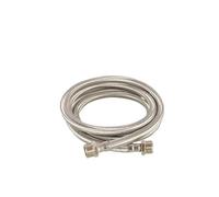 YAKUFAST Tuyau d'arrivée tressé en acier inoxydable 304 de 1/2 po for robinet, chauffe-eau, tuyau d'alimentation eau froide et chaude, raccordement métal(70CM)