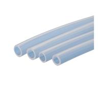 YAKUFAST Tuyau en caoutchouc de Silicone Transparent, 1/5/10M, ID 0.5 1 2 3 4 5 6 7 8 9 10 12mm OD, Tube Flexible en Silicone non toxique Transparent(1 METER_ID 5MM X 10MM OD)