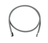 YAKUFAST Tuyau Flexible tressé en Nylon F1/2 M15 * 1, robinet de cuisine, tuyau extractible, connecteur de mouvement, tuyau de plomberie, chambre à air en Gel de silice gris(300cm)