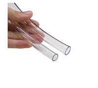 YAKUFAST Tuyau souple en PVC 1M/3M ID 2 3 4 5 6 8 10 12 14 16 18 20 25 mm Tube flexible plastique inodore transparent de haute qualité for pompe à eau(3M (9.84FT)_ID 22MM X 24MM OD)