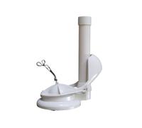 YAKUFAST Valve de vidange réservoir d'eau toilette monobloc, salle bains, WC, chasse unique connecté aux accessoires, sortie