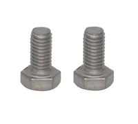 YAKUFAST Vis à tête hexagonale à filetage inversé opposé à gauche M4 M5 M6 M8 M10 M12 en acier inoxydable 304 DIN933(10mm,5Pcs M6)