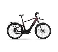 Winora Yakun R5 High Nexus 2025 Electric Bike Argenté S / 600Wh Red / Violet Red