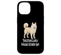Yakutian Laika Chien Professionnel Expert par Temps Froid Coque pour iPhone 14