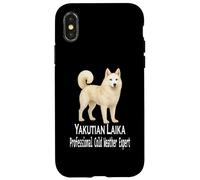 Yakutian Laika Chien Professionnel Expert par Temps Froid Coque pour iPhone X/XS