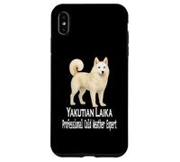 Yakutian Laika Chien Professionnel Expert par Temps Froid Coque pour iPhone XS Max