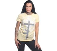Yakuza Damen Legend Urban Crew Neck T-Shirt, Pale Banana, XL