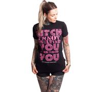 Yakuza Femme Insult Urban Crew Neck T-shirt, Noir, M