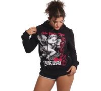 Yakuza Femme Una Vida Sweat à capuche, Noir, XL