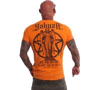 Yakuza Herren Evil Only T-Shirt, Orange Popsicle, M