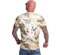 Yakuza Herren FU T-Shirt, camouflage, 5XL