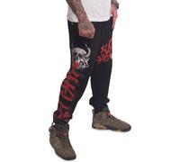 Yakuza Herren Horned FU Casual Jogginghose, Schwarz, S