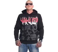 Yakuza Homme Battlefield Sweat à capuche, Noir, 3XL