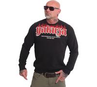 Yakuza Homme Fck Society Pullover, Noir, 4XL