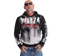 Yakuza Homme Skull Tag Sweat à capuche, Noir, 5XL