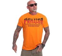 Yakuza Hommes Throne T-Shirt, Orange Popsicle, 6XL