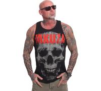 Yakuza Hommes Weird Slim Racer Débardeur, Noir, 4XL