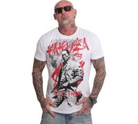 Yakuza Men Dantai Regular T-Shirt, Blanc, L