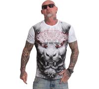 Yakuza Men Durga Allover Regular T-shirt, Blanc, 5XL
