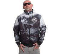 Yakuza Men Horror Allover Coupe-Vent, Noir, M
