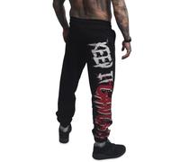 Yakuza Pantalon de jogging ample Gangsta pour homme, Noir , XL