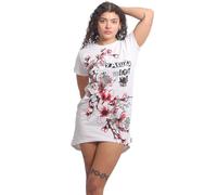 Yakuza Robe t-shirt Hanami Urban pour femme, Blanc., L