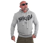 Yakuza Sweat à capuche Fat Tag pour homme, Gris clair, XL