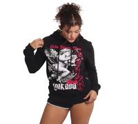 Yakuza Sweat à capuche UNA Vida pour femme, Noir , S