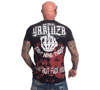 Yakuza T-shirt Care Regular pour homme, Noir , 6XL